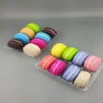 8pc macaron clamshell