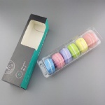 6Pc macaron gift box with insert