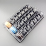 21pc macaron clamshell pack